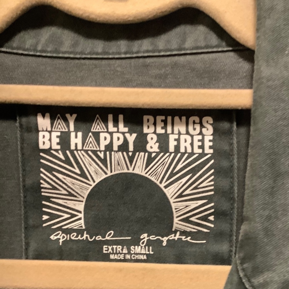 Spiritual Gangster “Take Me To Nirvana” Jacket  XS oversized - Picture 2 of 7